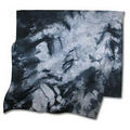 Silver/ Black Tie Dye Bandanna